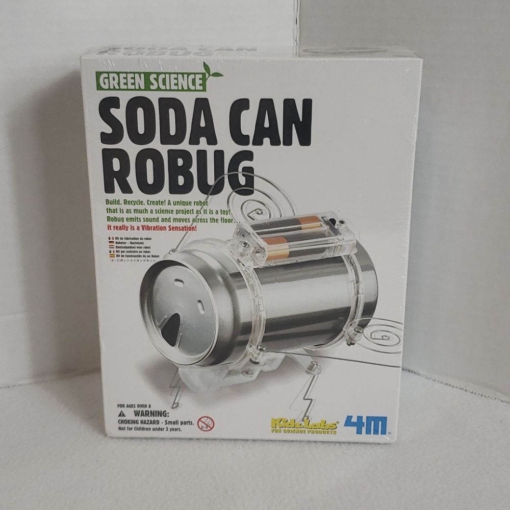 Green Science SODA CAN ROBUG Science Kit
